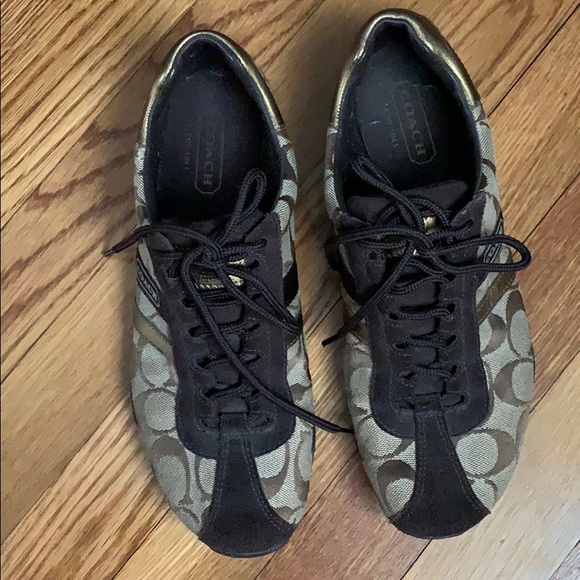 Coach Sneakers Size 8 - Picture 2 of 4